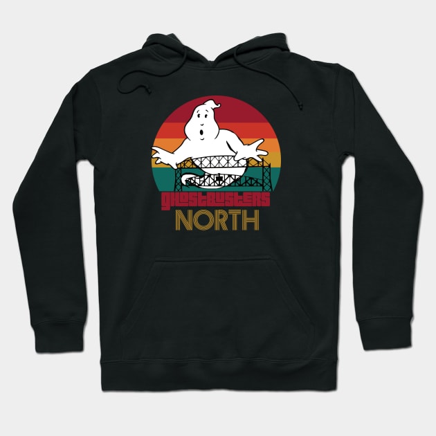 Ghostbusters North Vintage Hoodie by ghostbustersnorth